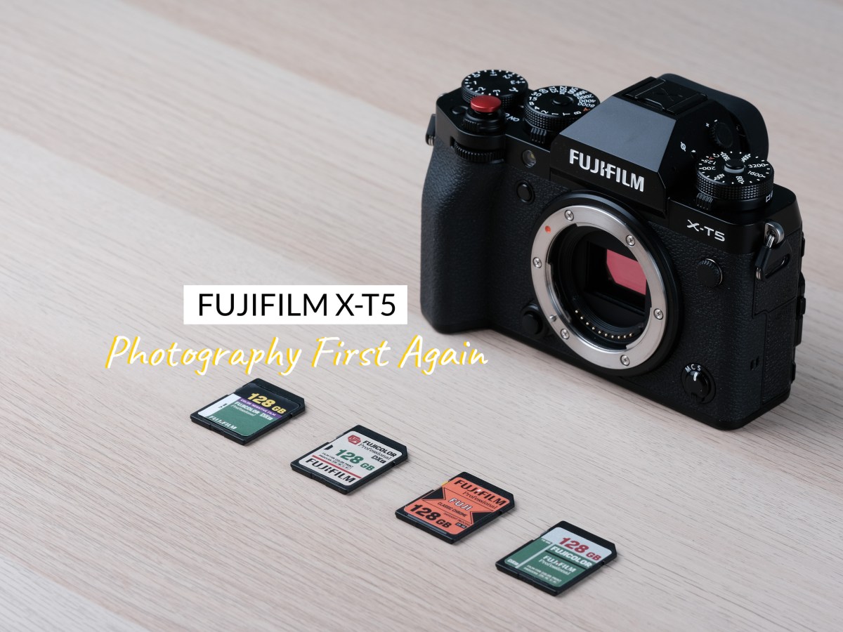 Fujifilm X-T5 – Photography First&nbsp;Again