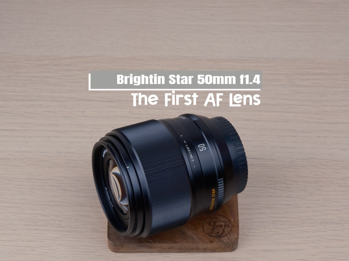 Brightin Star 50mm f1.4 – The First AF&nbsp;Lens