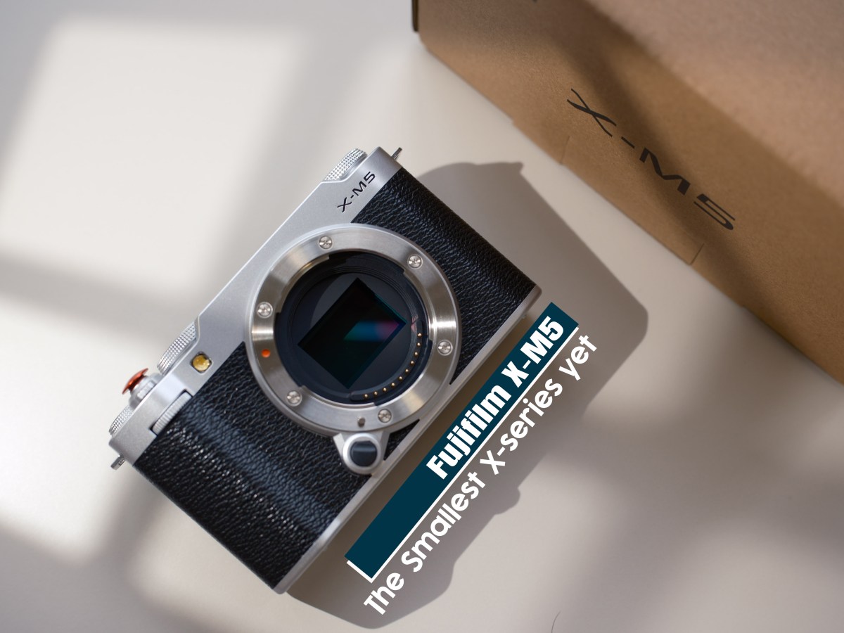 Fujifilm X-M5 – The Smallest X-series&nbsp;yet